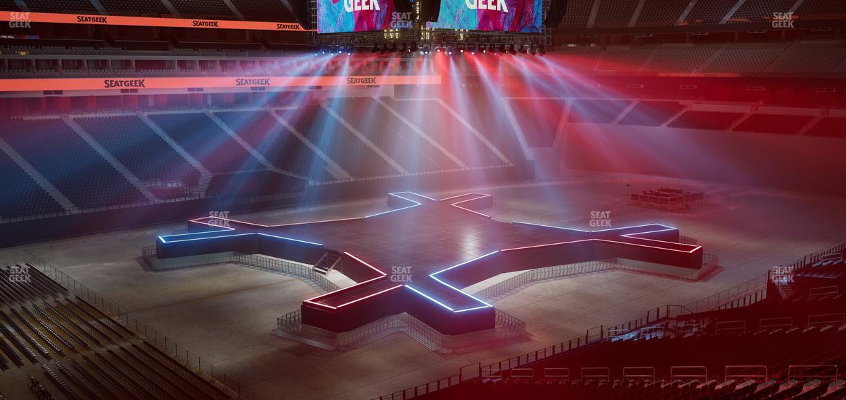 Allegiant Stadium - Section West Suite 1552 Seat View