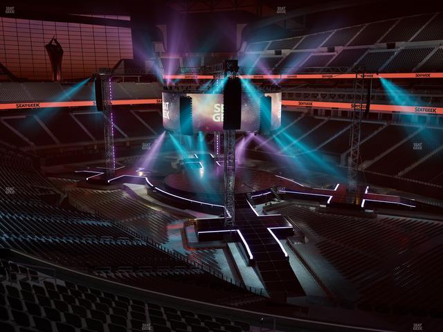 Allegiant Stadium - Section West Suite 2041 Seat View