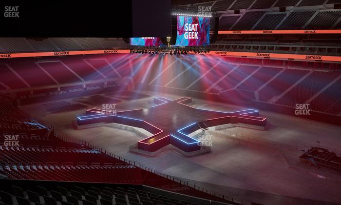 Allegiant Stadium - Section West Suite 2043 Seat View