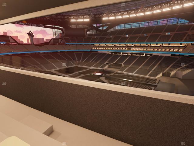 Allegiant Stadium - Section West Suite 2044 Seat View Allegiant Stadium - Section West Suite 2044 Seat View