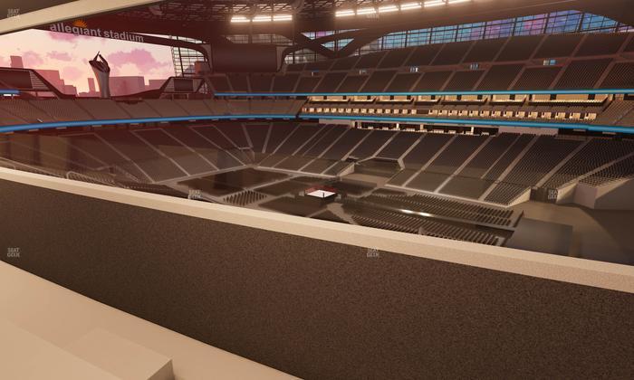 Allegiant Stadium - Section West Suite 2044 Seat View
