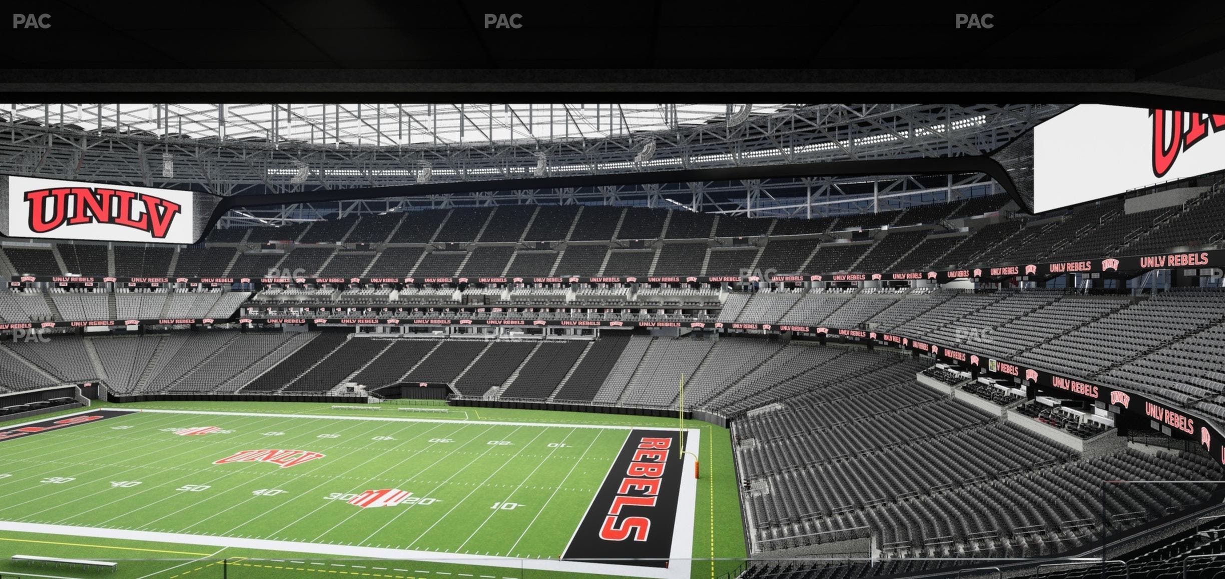 Allegiant Stadium - Section West Suite 2044 Seat View