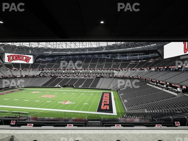 Allegiant Stadium - Section West Suite 2045 Seat View