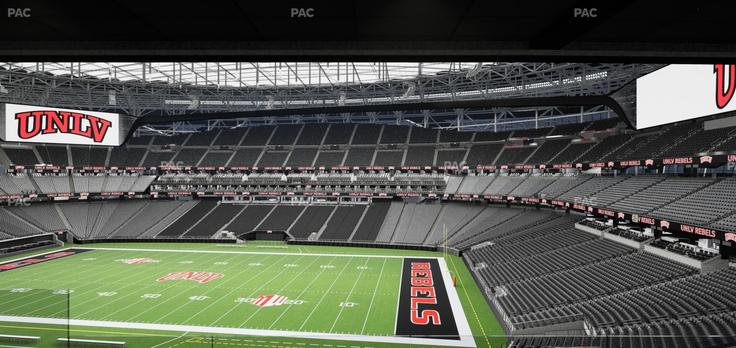 Allegiant Stadium - Section West Suite 2046 Seat View