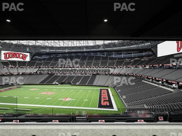Allegiant Stadium - Section West Suite 2046 Seat View