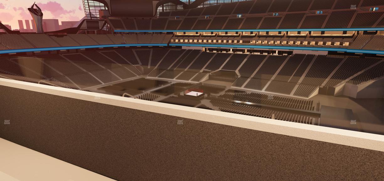 Allegiant Stadium - Section West Suite 2046 Seat View