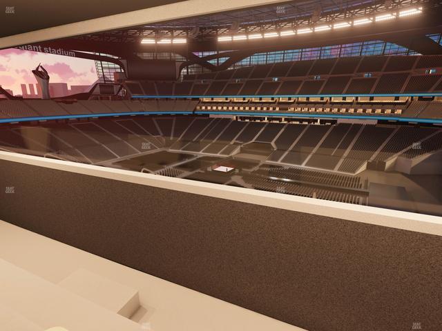 Allegiant Stadium - Section West Suite 2046 Seat View Allegiant Stadium - Section West Suite 2046 Seat View