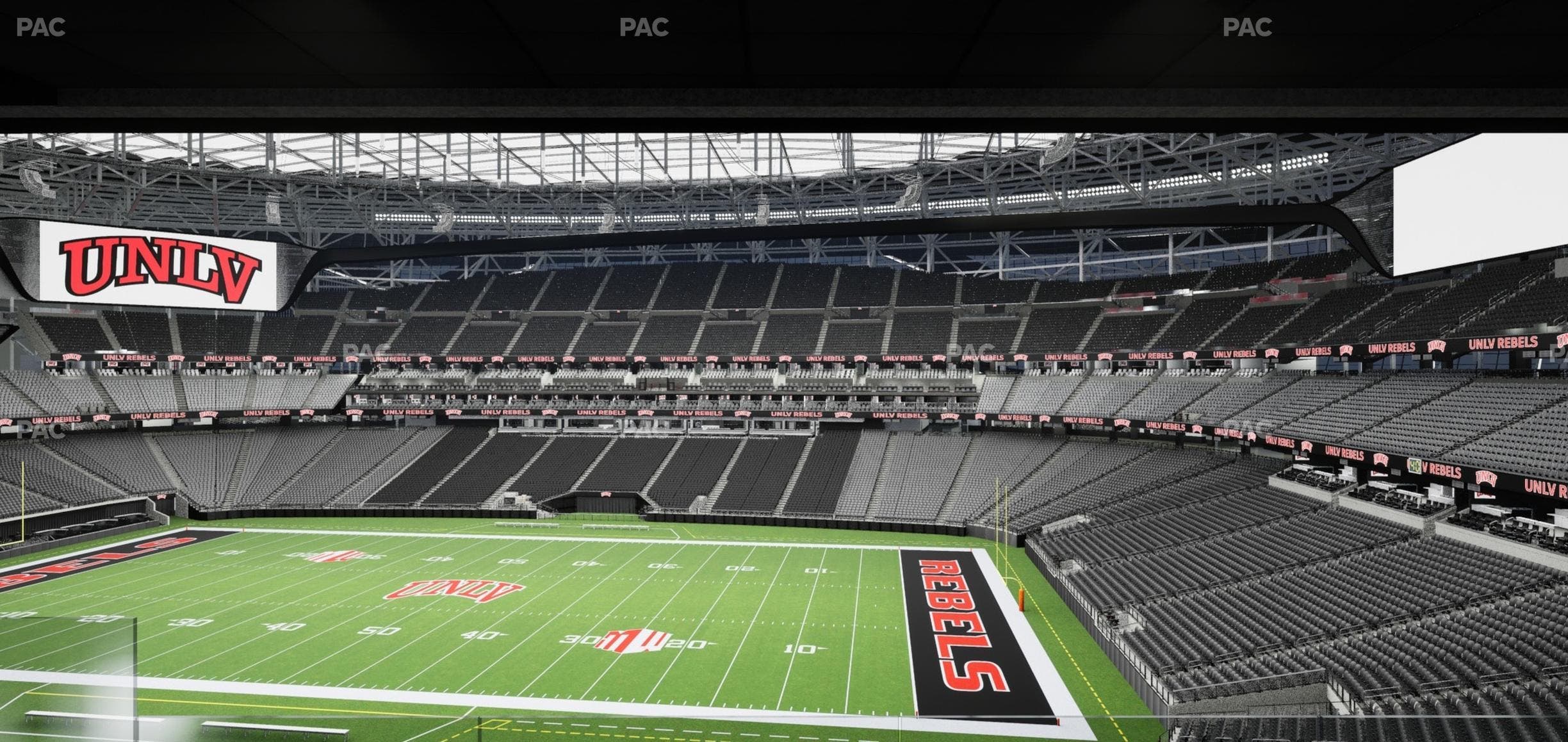 Allegiant Stadium - Section West Suite 2047 Seat View