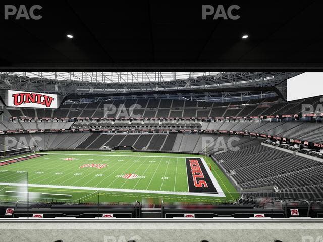Allegiant Stadium - Section West Suite 2047 Seat View