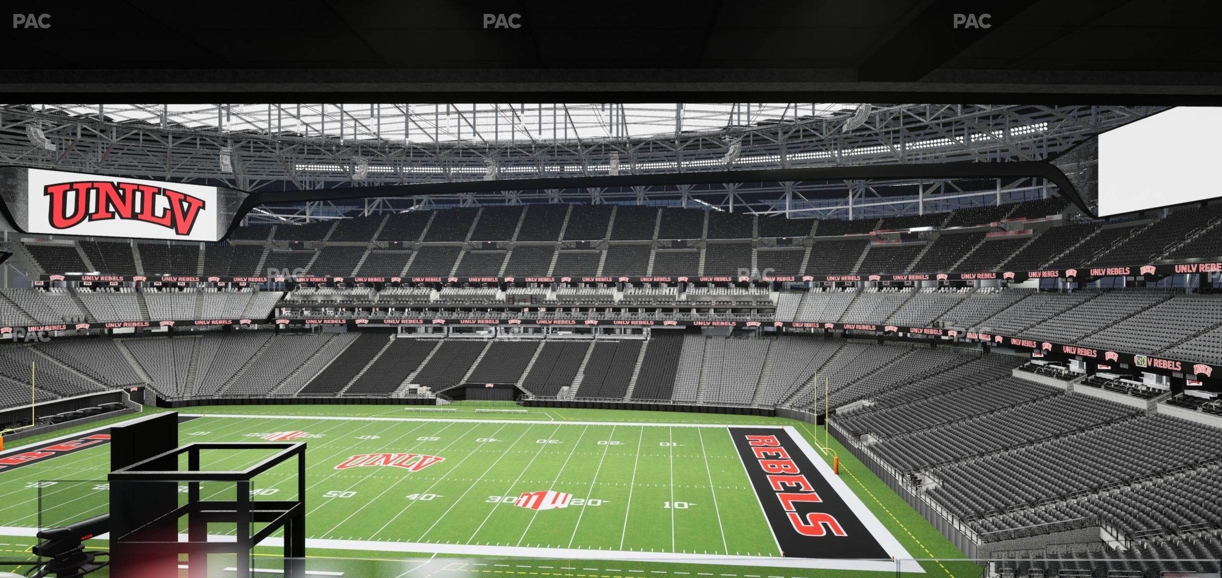 Allegiant Stadium - Section West Suite 2048 Seat View