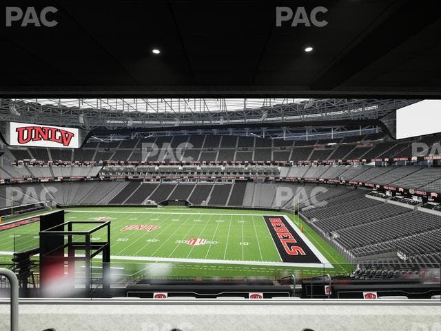 Allegiant Stadium - Section West Suite 2048 Seat View