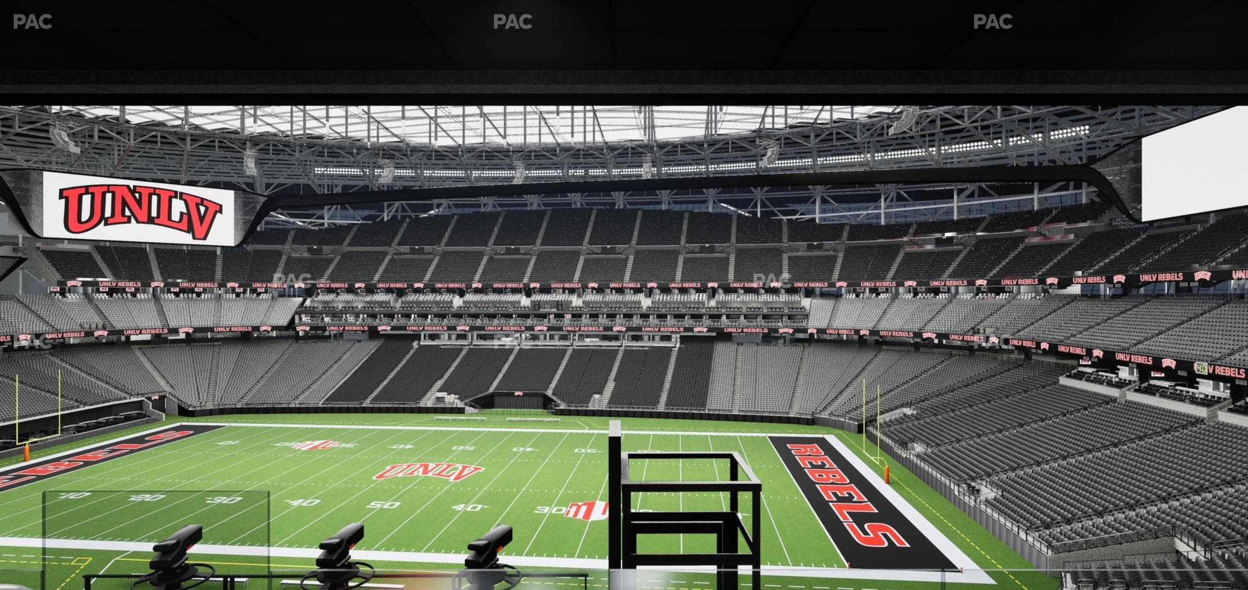 Allegiant Stadium - Section West Suite 2049 Seat View