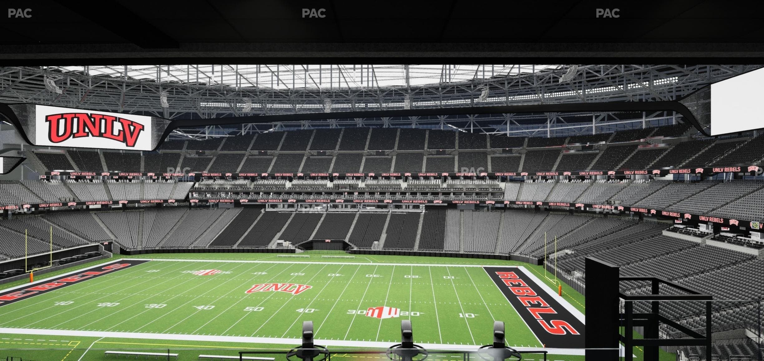 Allegiant Stadium - Section West Suite 2050 Seat View