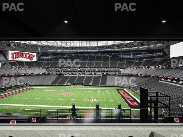 Allegiant Stadium - Section West Suite 2050 Seat View