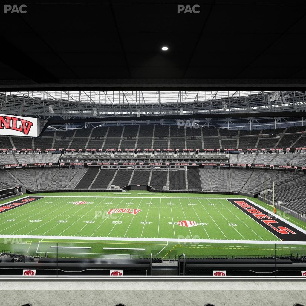 Allegiant Stadium - Section West Suite 2052 Seat View