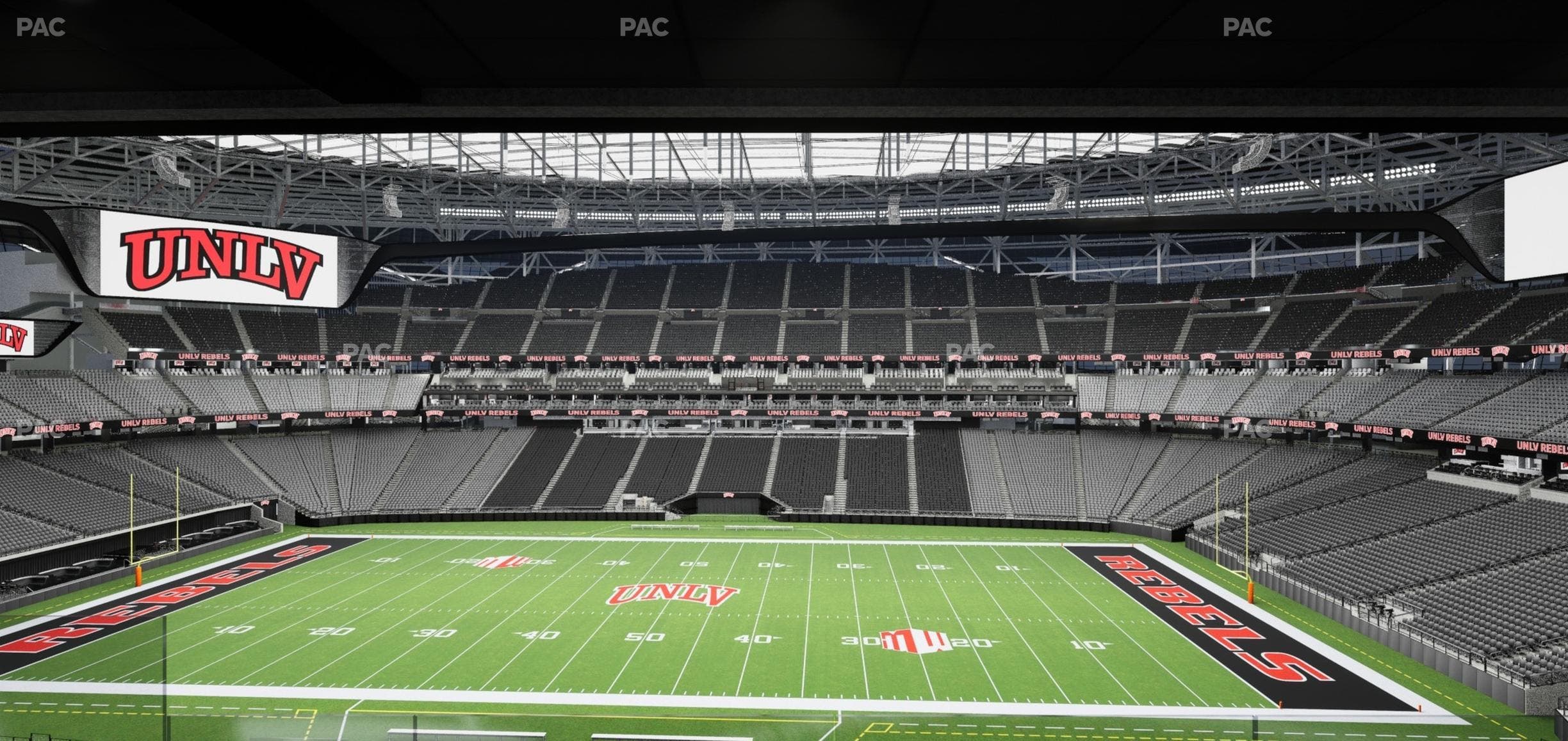 Allegiant Stadium - Section West Suite 2052 Seat View