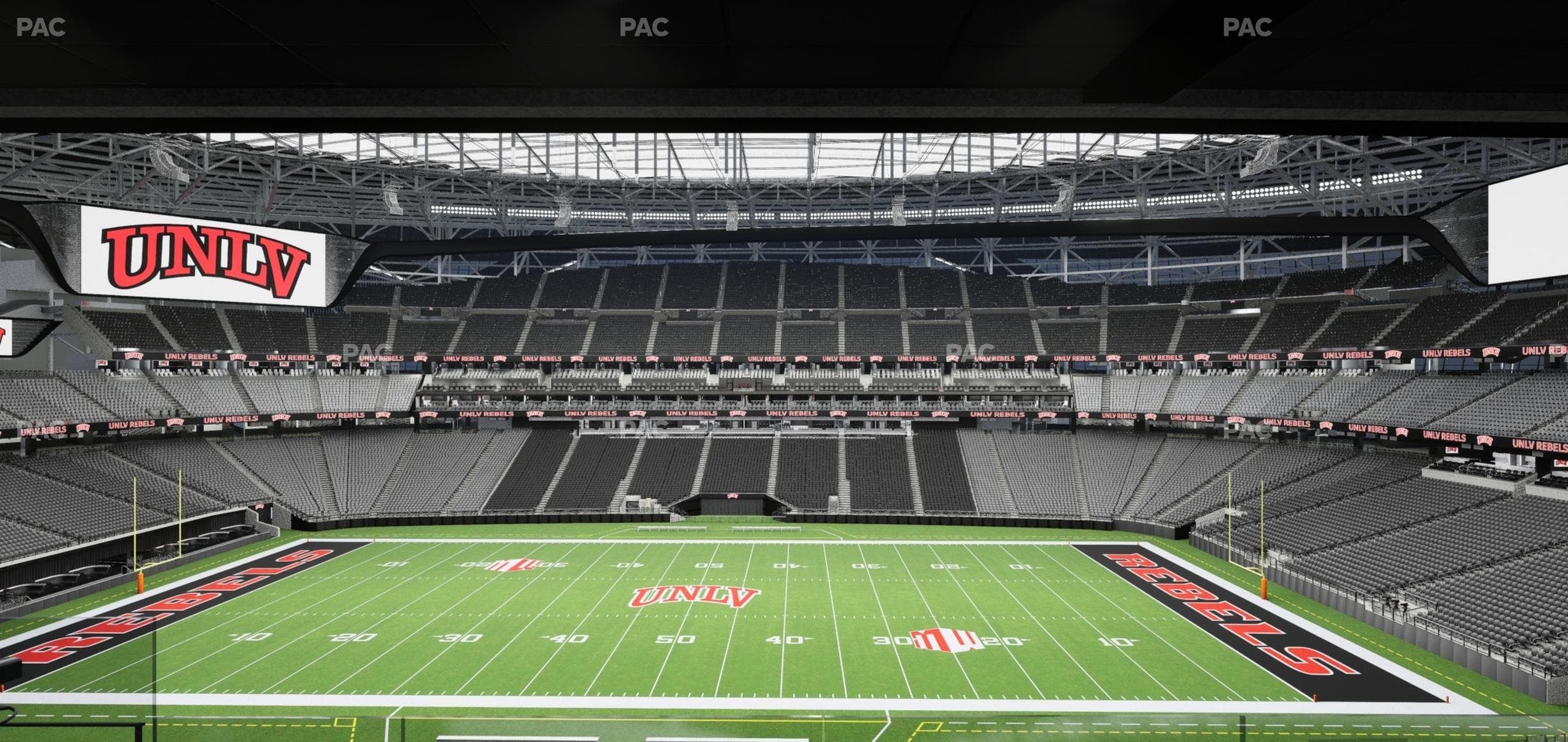Allegiant Stadium - Section West Suite 2053 Seat View