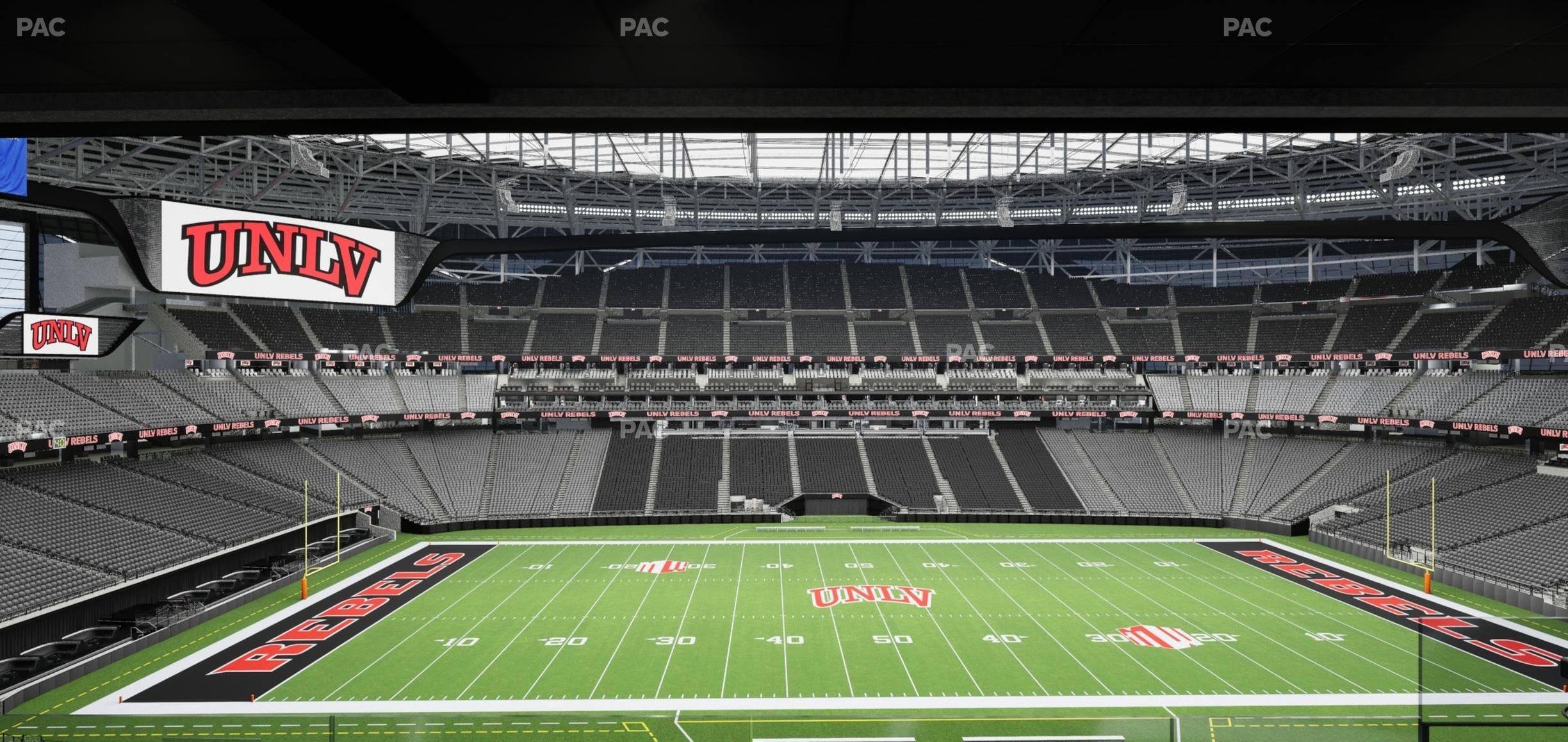 Allegiant Stadium - Section West Suite 2054 Seat View