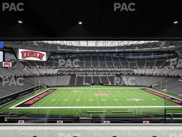 Allegiant Stadium - Section West Suite 2054 Seat View