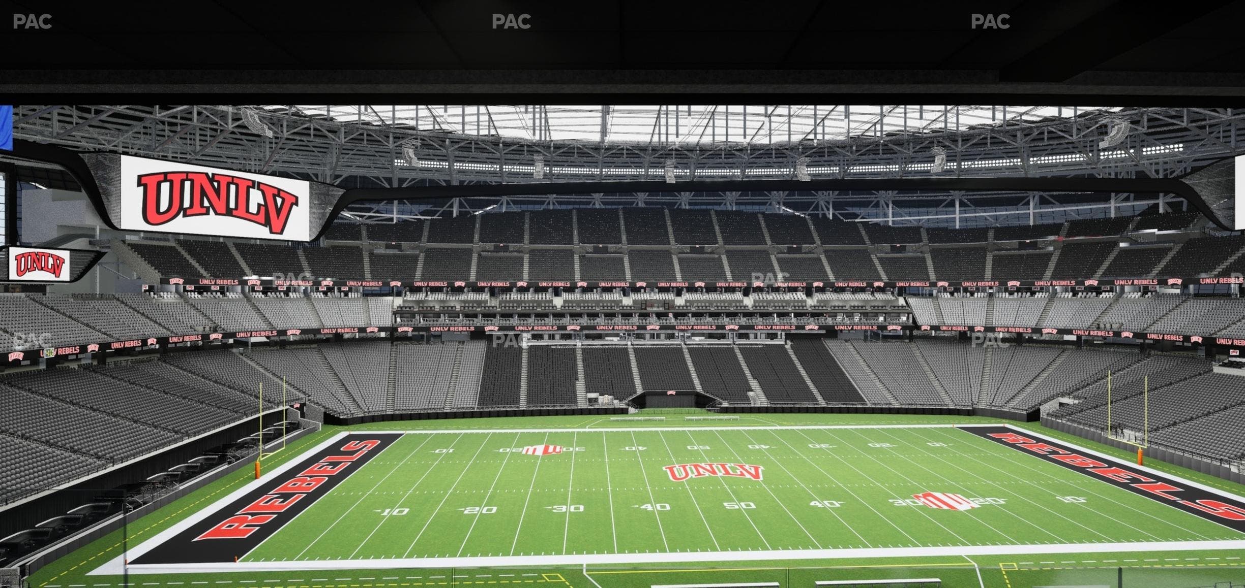 Allegiant Stadium - Section West Suite 2055 Seat View