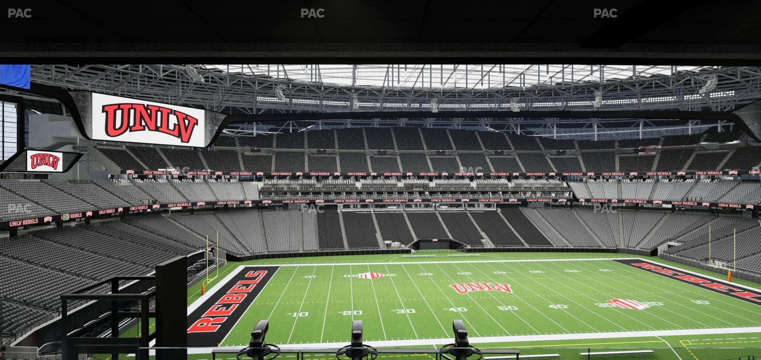 Allegiant Stadium - Section West Suite 2057 Seat View