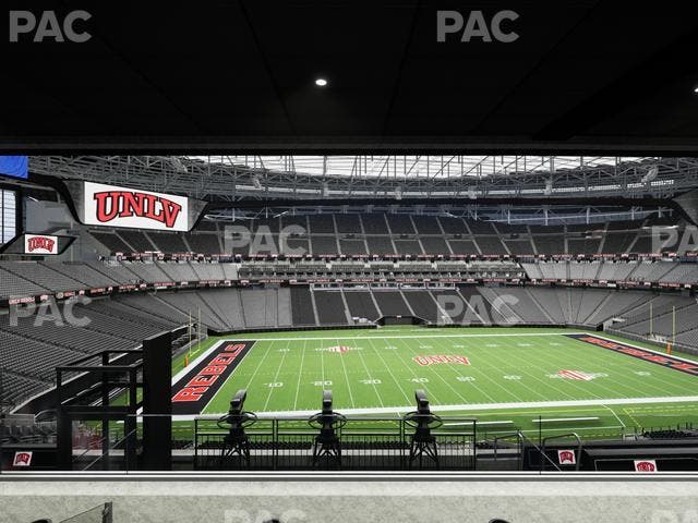 Allegiant Stadium - Section West Suite 2057 Seat View