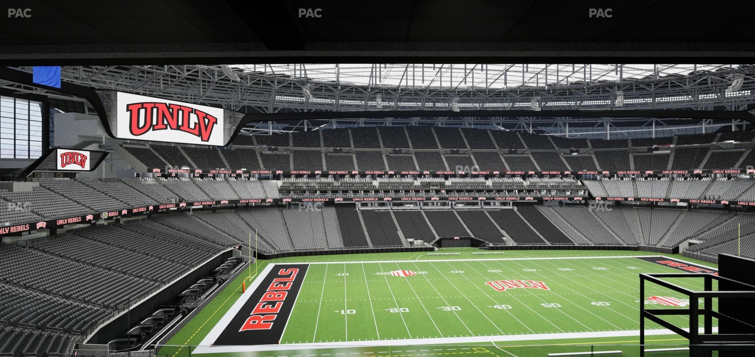 Allegiant Stadium - Section West Suite 2059 Seat View