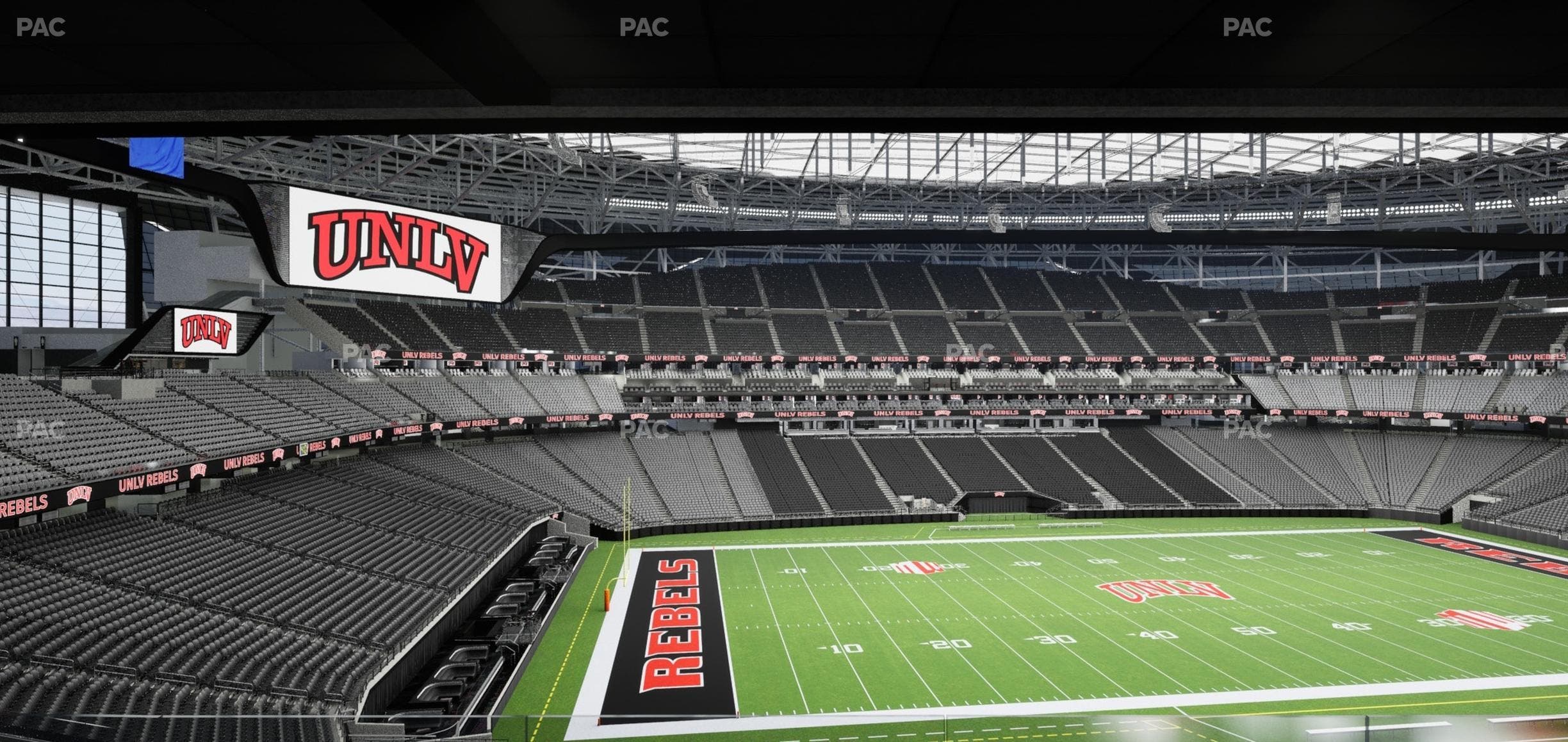 Allegiant Stadium - Section West Suite 2061 Seat View