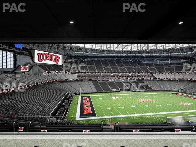 Allegiant Stadium - Section West Suite 2062 Seat View