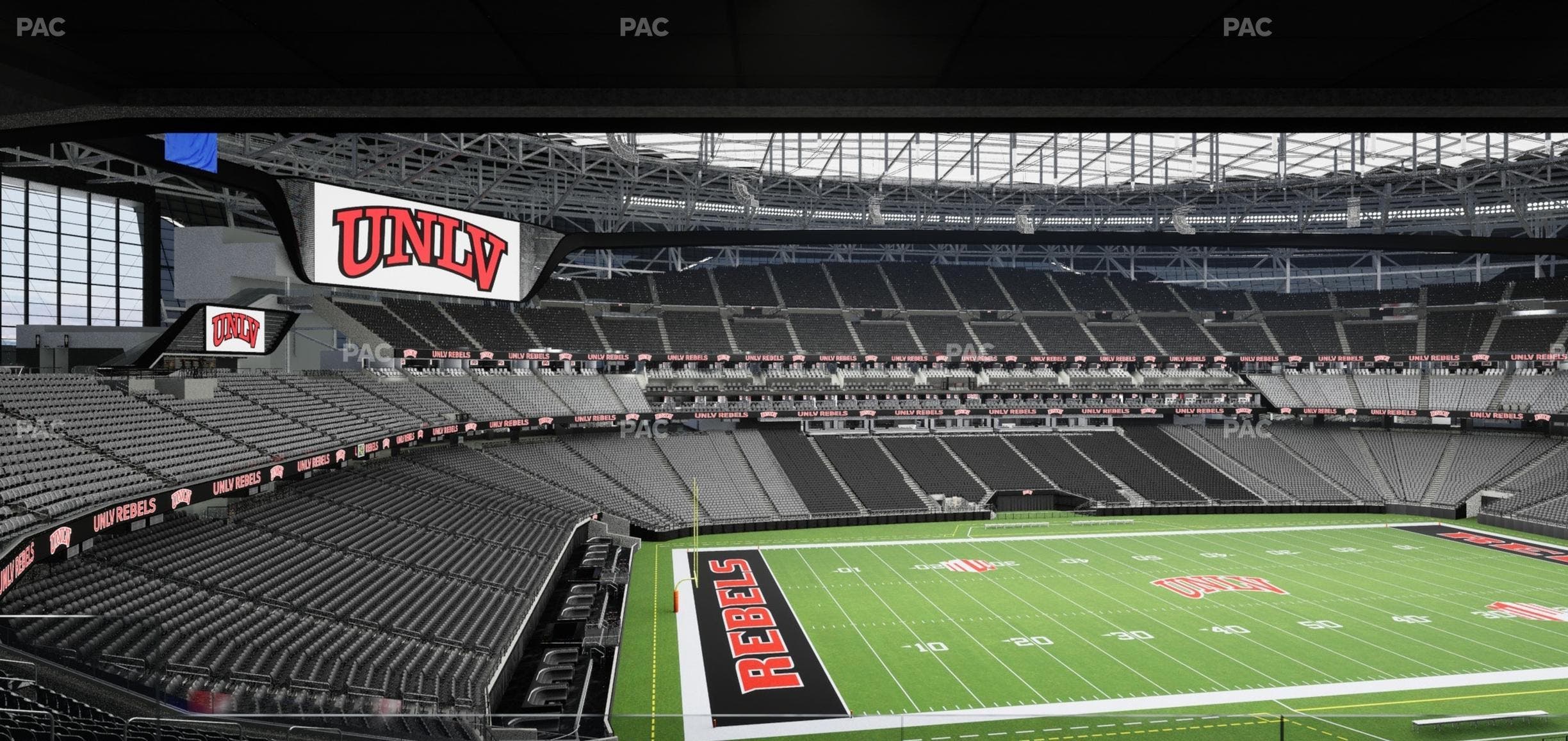 Allegiant Stadium - Section West Suite 2063 Seat View