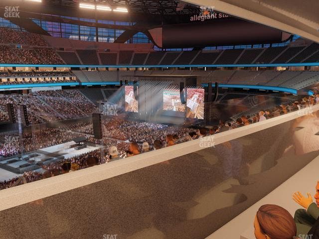 Allegiant Stadium - Section West Suite 2063 Seat View
