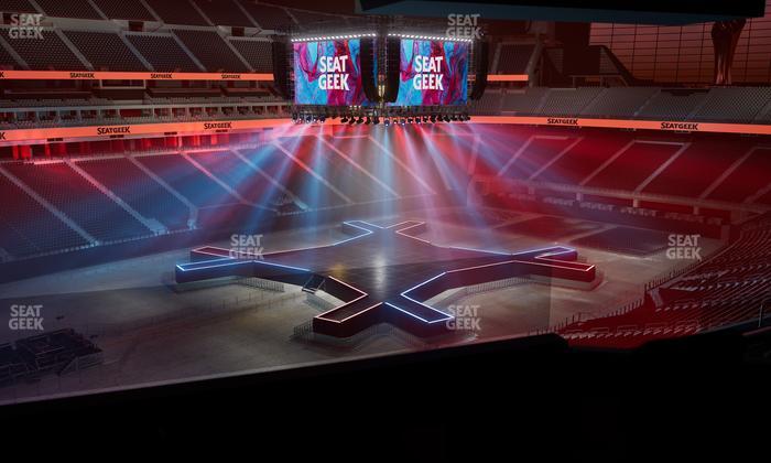 Allegiant Stadium - Section West Suite 2064 Seat View