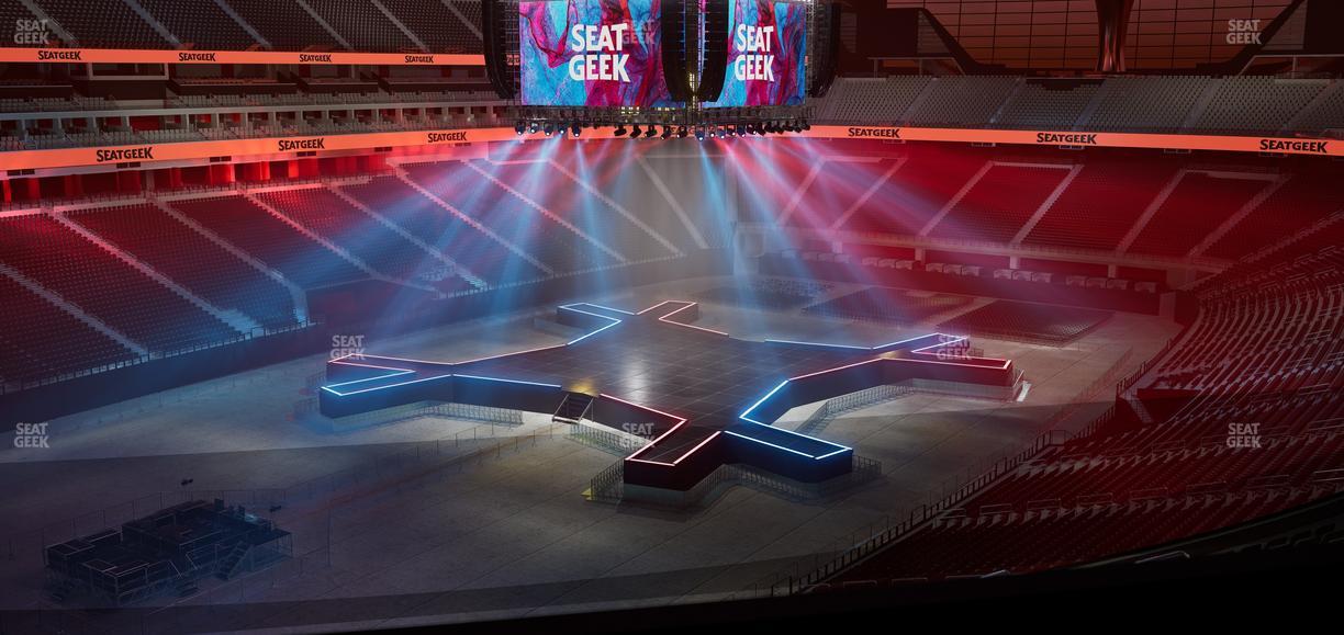 Allegiant Stadium - Section West Suite 2067 Seat View