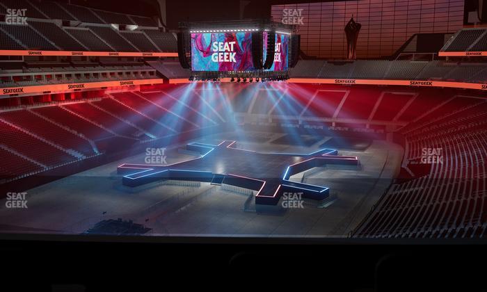 Allegiant Stadium - Section West Suite 2070 Seat View