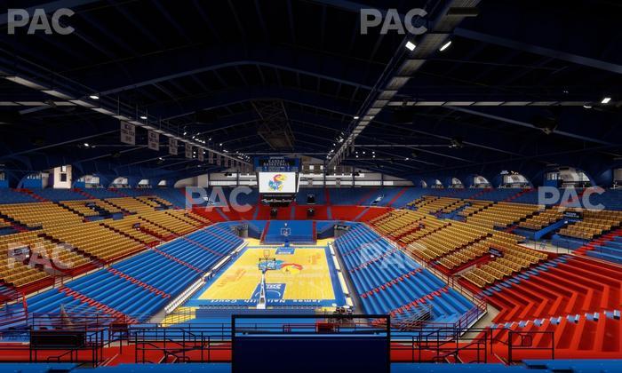 Allen Fieldhouse - Section 11 Seat View