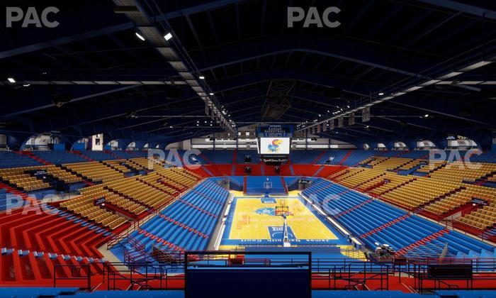 Allen Fieldhouse - Section 12 Seat View