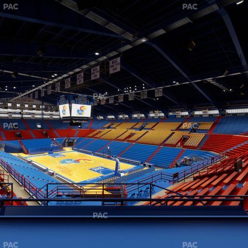 Allen Fieldhouse - Section 13 A Seat View
