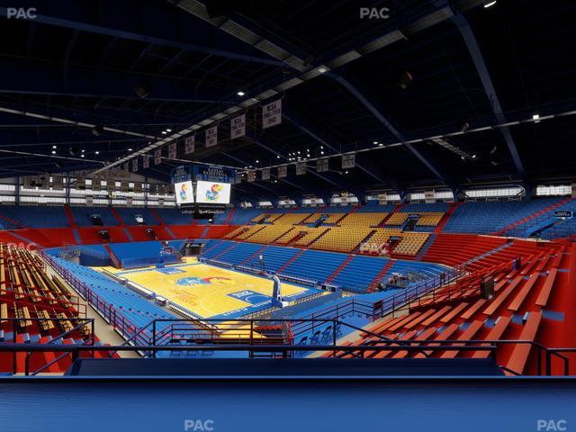 Allen Fieldhouse - Section 13 A Seat View