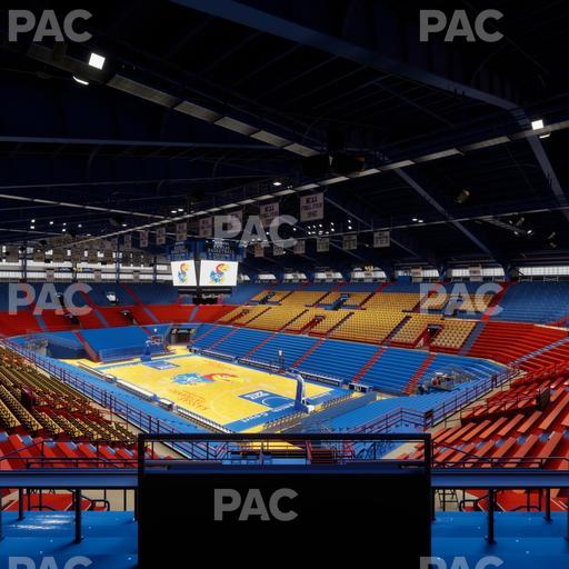 Allen Fieldhouse - Section 13 A Seat View