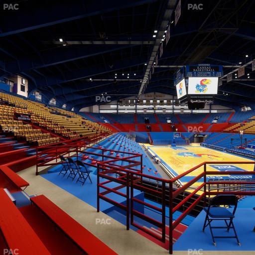 Allen Fieldhouse - Section 13 Seat View