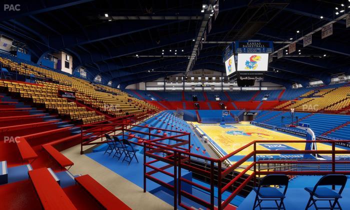 Allen Fieldhouse - Section 13 Seat View