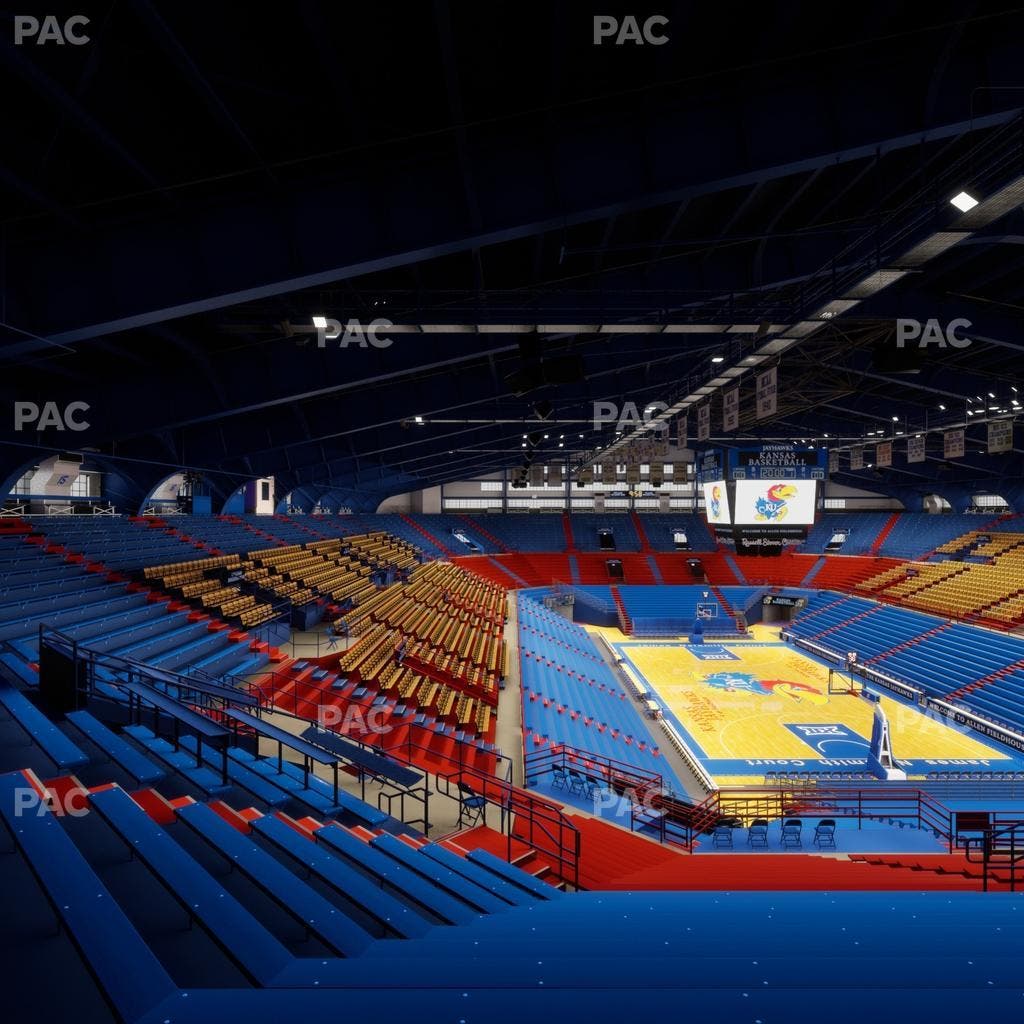 Allen Fieldhouse - Section 13 Seat View