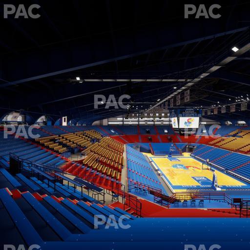 Allen Fieldhouse - Section 13 Seat View