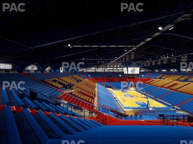 Allen Fieldhouse - Section 13 Seat View