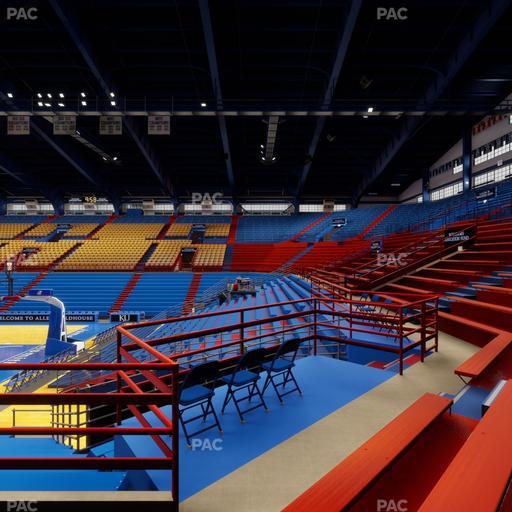 Allen Fieldhouse - Section 14 Seat View