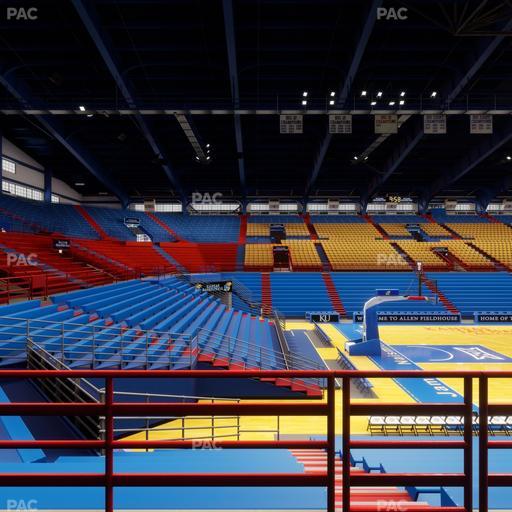 Allen Fieldhouse - Section 19 Seat View