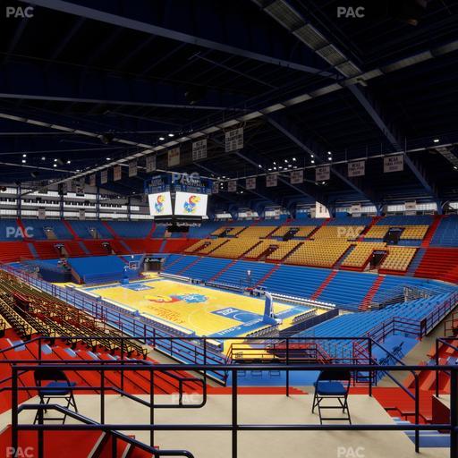 Allen Fieldhouse - Section 2 A Seat View