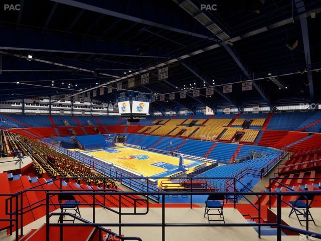 Allen Fieldhouse - Section 2 A Seat View