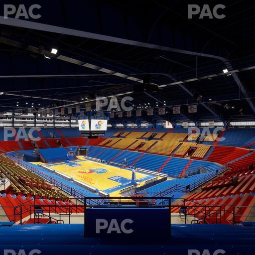Allen Fieldhouse - Section 2 A Seat View