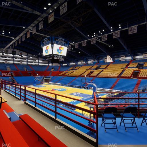 Allen Fieldhouse - Section 3 Seat View